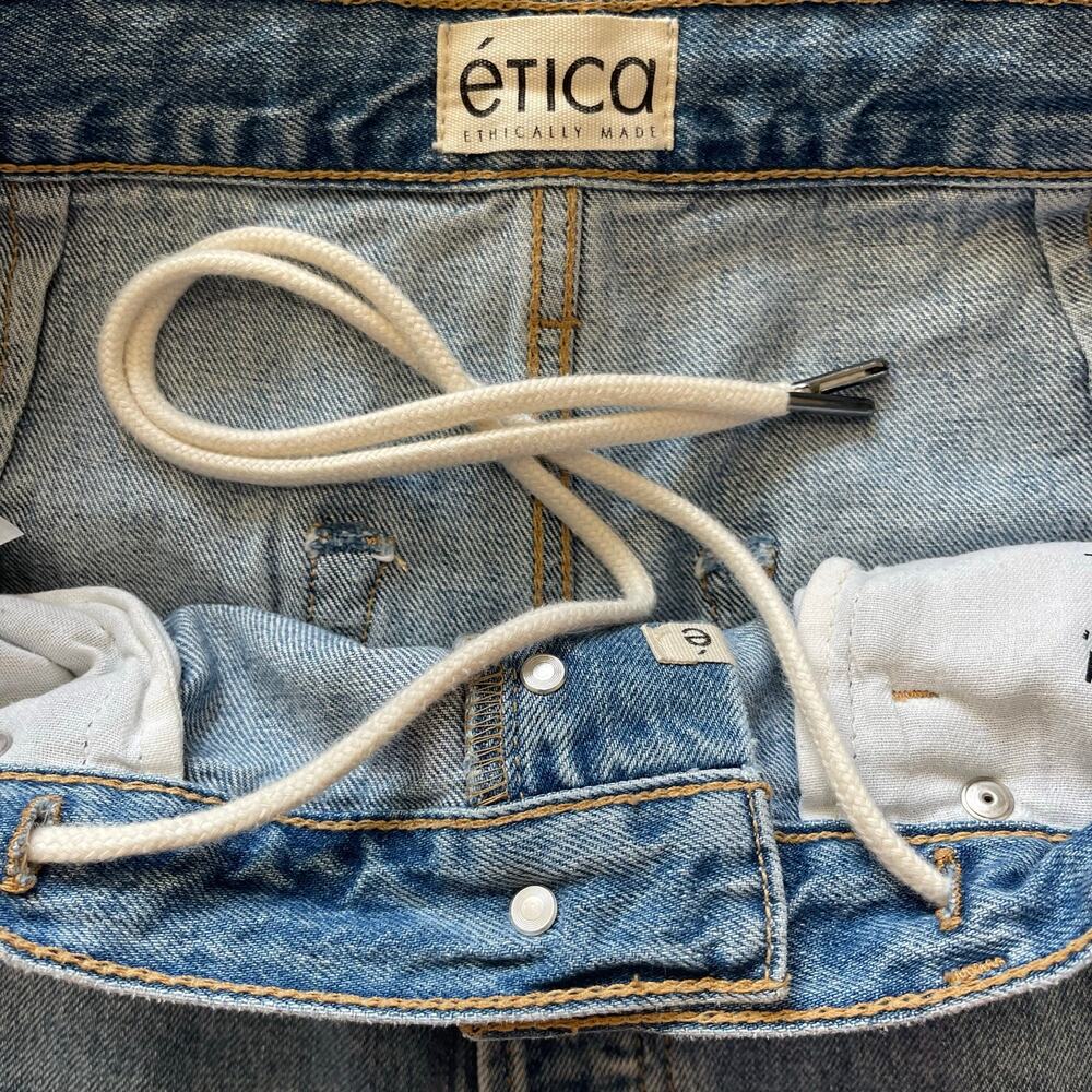 Etica Quinn Relaxed Barrel Jeans in Rockaway - Size 29 - Picture 5 of 7